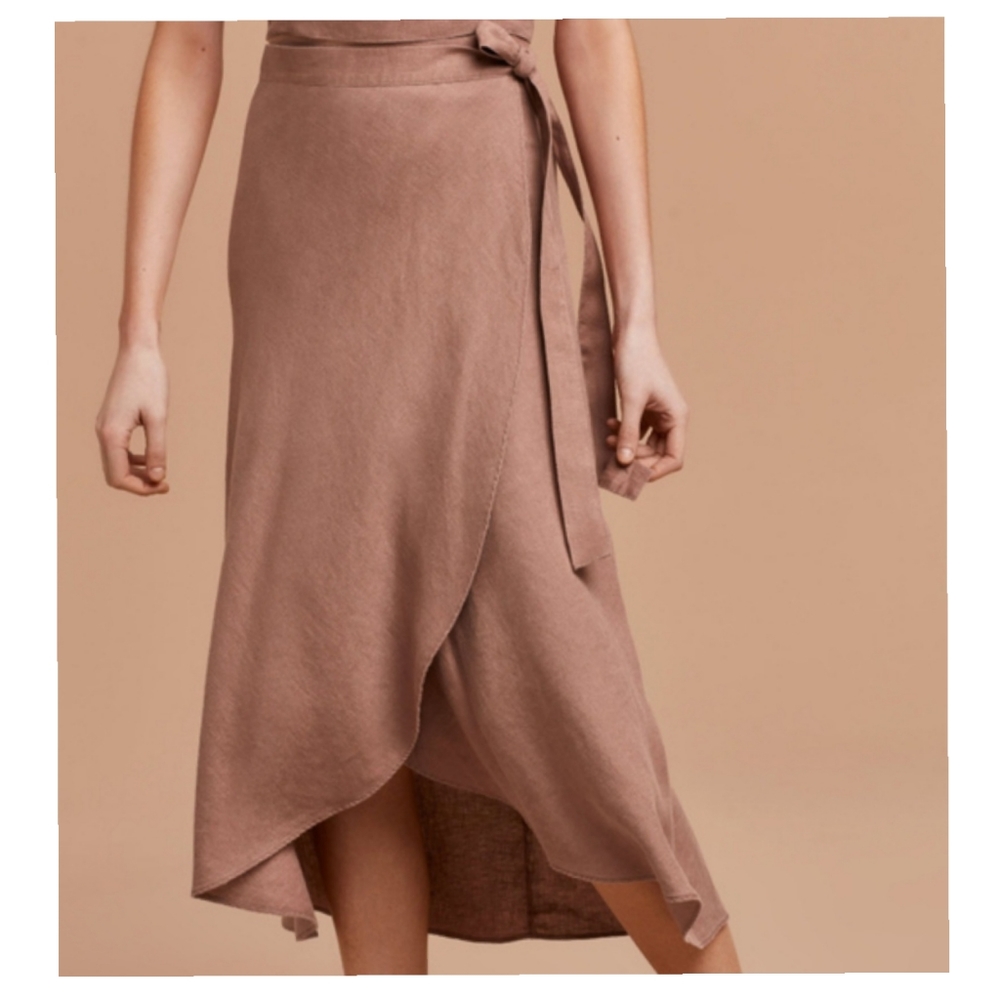 Aritzia Wilfred Eleta Tie Waist Skirt